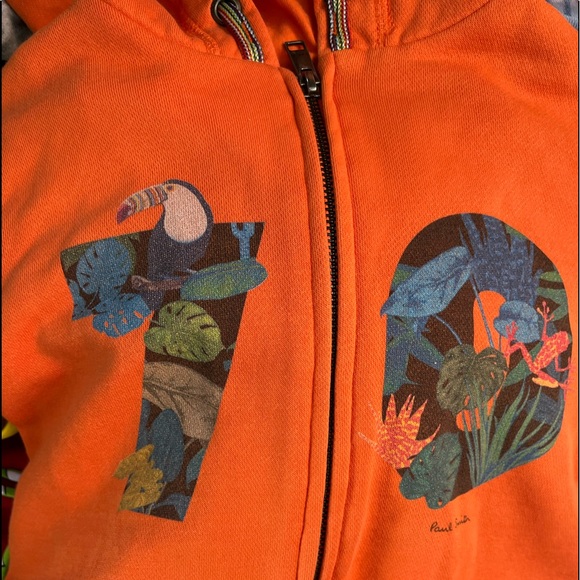 Paul smith boys parrot zip up sweatshirt 6 - Picture 5 of 9